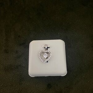 925 Silver Heart Pendant Necklace